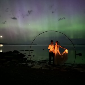 "The Sky is Celebrating" - Celestial Wedding Ceremony