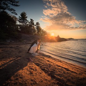 Dip n' Dash - Georgian Bay Island's National Park "Beasoleil" Adventure Elopement